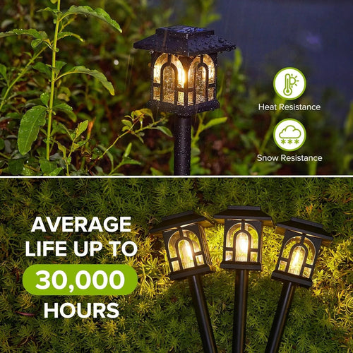 Solar Pathway Lights – Waterproof Outdoor Garden & Walkway Lights (6 or 10 Pack) CoolNest