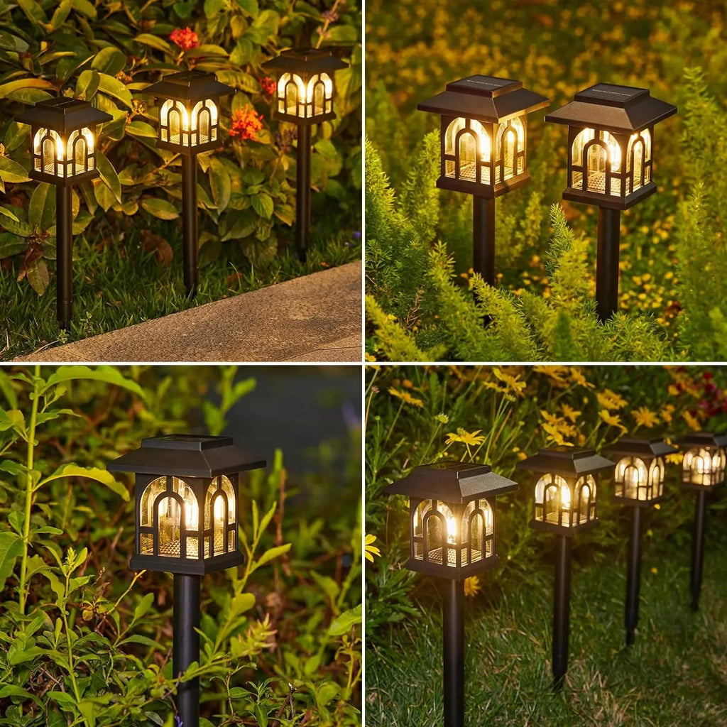 Solar Pathway Lights – Waterproof Outdoor Garden & Walkway Lights (6 or 10 Pack) CoolNest