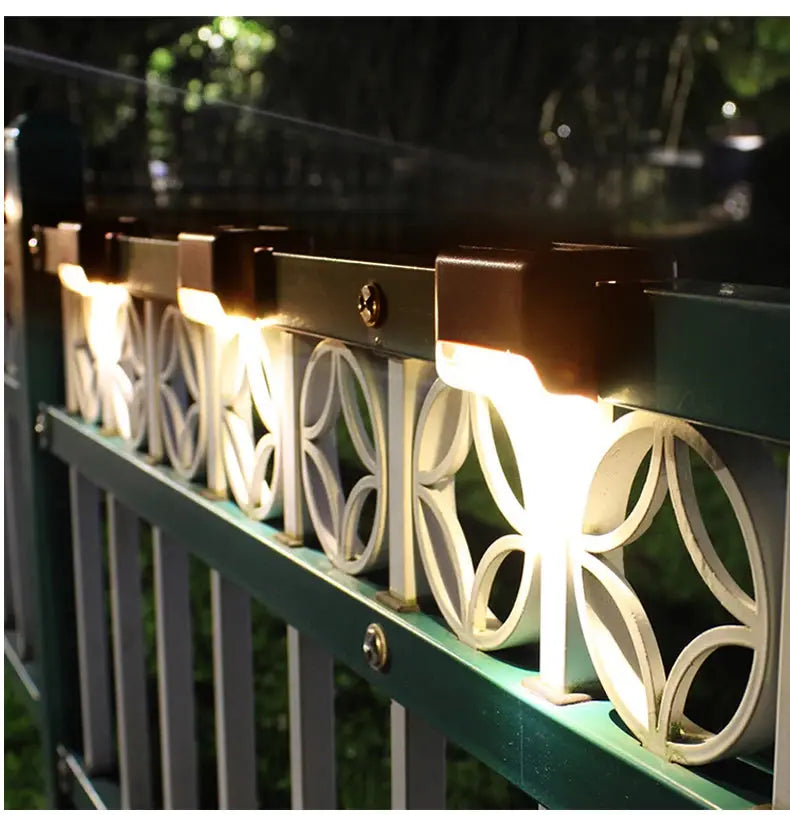 Solar LED Outdoor Step Lights – Waterproof Stair & Deck Lighting CoolNest